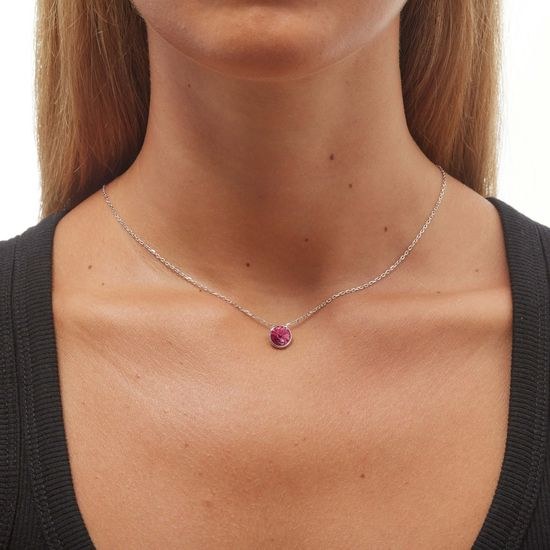 Stříbrný řetízek s přívěskem Victoria Cruz A3039-04HG