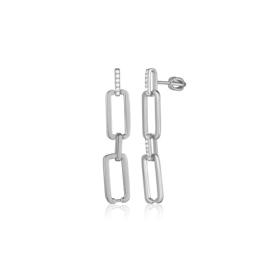 Náušnice JVD SVLE0884SH2BISR stříbrné