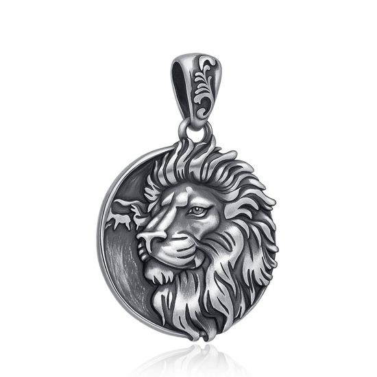 DIVERSE stříbrný přívěsek LEV
