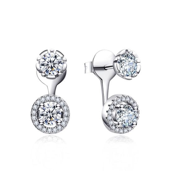 MOISS stříbrné náušnice