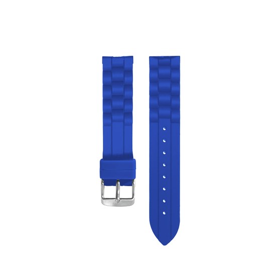 CLOCKODILE Silikonový modrý řemínek k dětským hodinkám