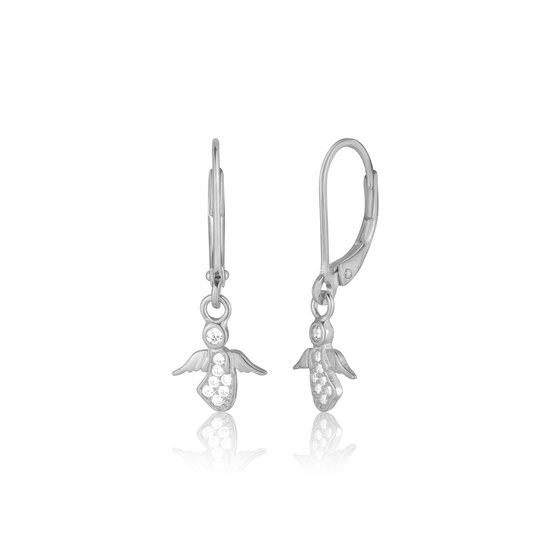 Náušnice JVD SVLE0933SD5BI00 stříbrné