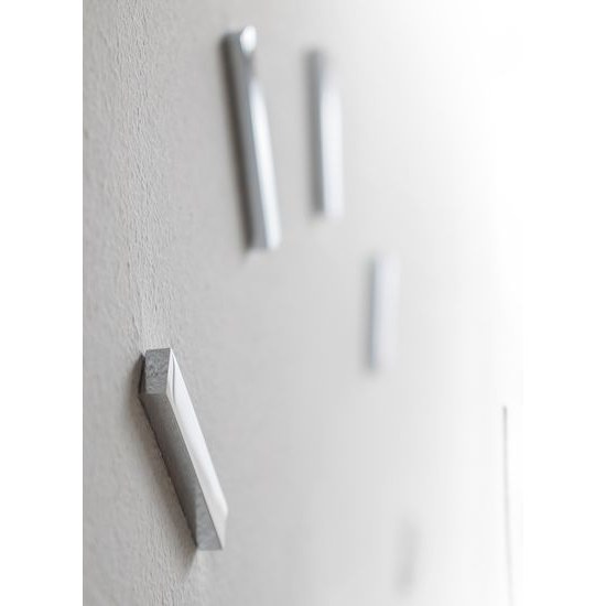 Hodiny Nomon Puntos Suspensivos 12i 50cm silver