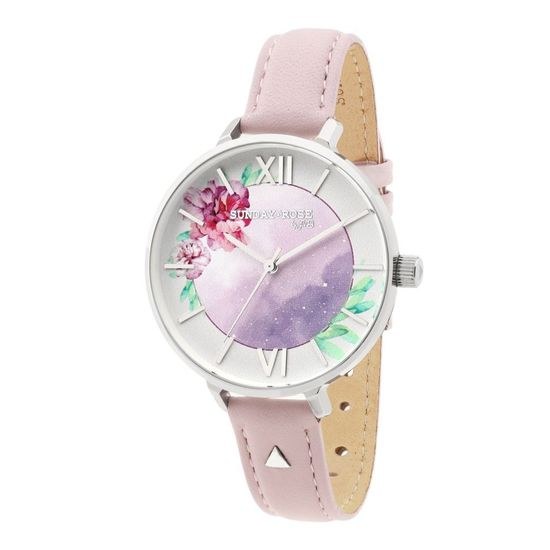 Hodinky SUNDAY ROSE Enchanted Early Sunrise Leather SUN-E02