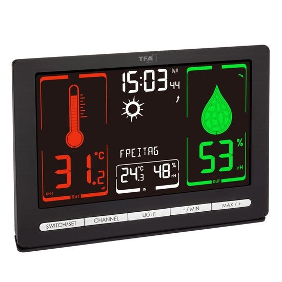 TFA 35.1132.01 - Domácí meteostanice s předpovědí počasí a barevným displejem METEOCHROME