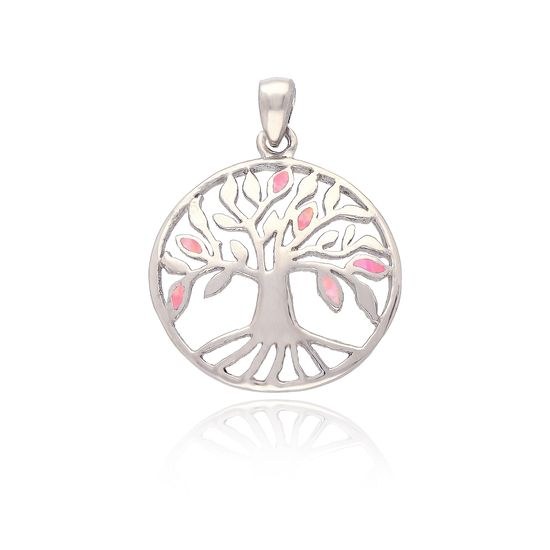 MOISS opálový stříbrný přívěsek STROM