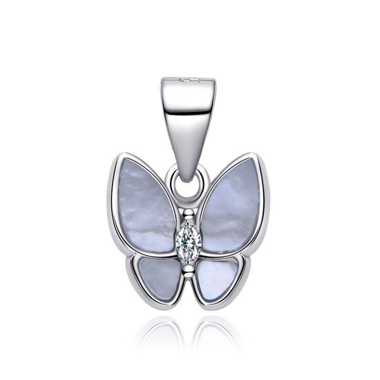 MOISS stříbrný přívěsek MOTÝL