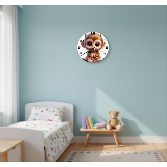 KUBRI KU2012 - dětské hodiny od českého výrobce s oblíbeným motivem opičky