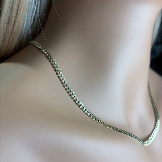 Zlatý 585/1000 řetízek panzer 1178