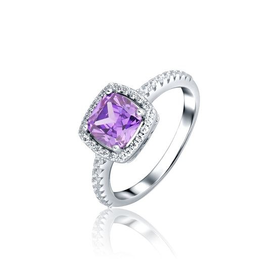 Prsten JVD SVLR0864SH2F1 stříbrný