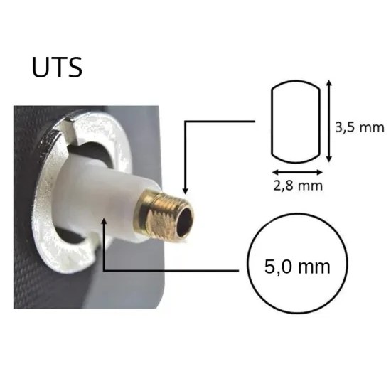 Hodinový strojek UTS - komplet s opačných chodem a vlastním výběrem ručiček