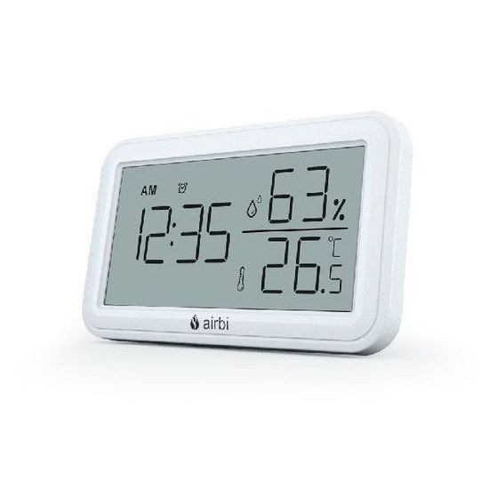 Pokojový teploměr a vlhkoměr Airbi INDOOR - bílý