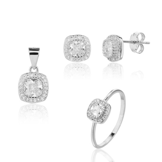 Stříbrný set JVD SVLS0128SJ6BI60