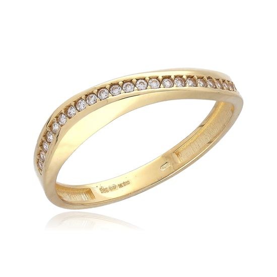 MOISS prsten ze žlutého zlata