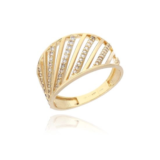 MOISS prsten ze žlutého zlata