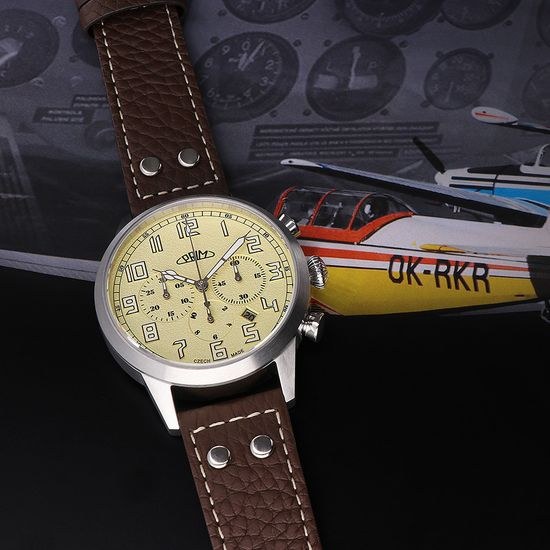 Hodinky PRIM Letoun Zlín Z-XII W91P.13171.B