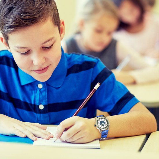 CLOCKODILE Svítící modré chlapecké hodinky PIRÁTI CWB0060