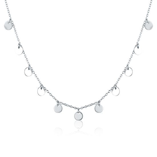 Náhrdelník JVD SVLN0527XK40045 stříbrný
