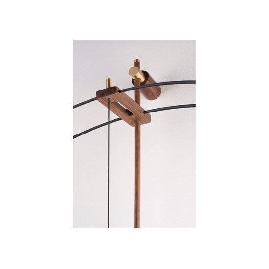 Designové nástěnné hodiny Nomon Barcelona Premium Black 81cm