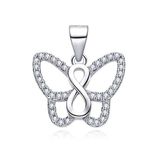 MOISS stříbrný přívěsek MOTÝL