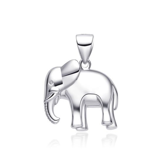 MOISS stříbrný přívěsek SLON