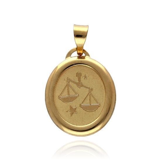 MOISS přívěsek ze žlutého zlata VÁHY