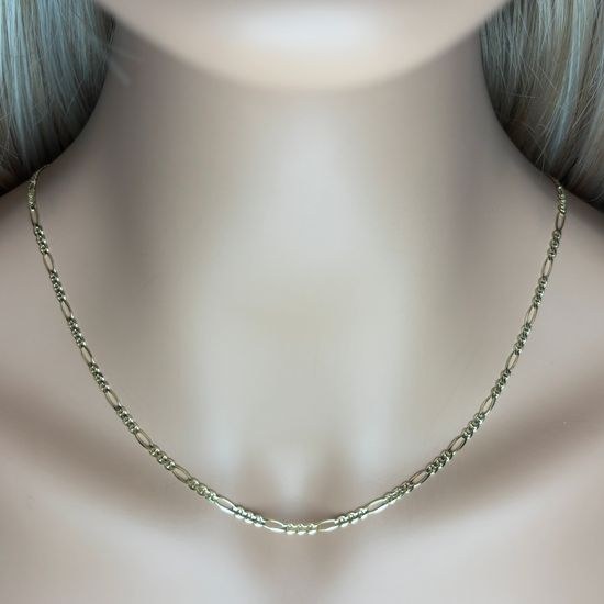 Zlatý 585/1000 řetízek figaro 1009