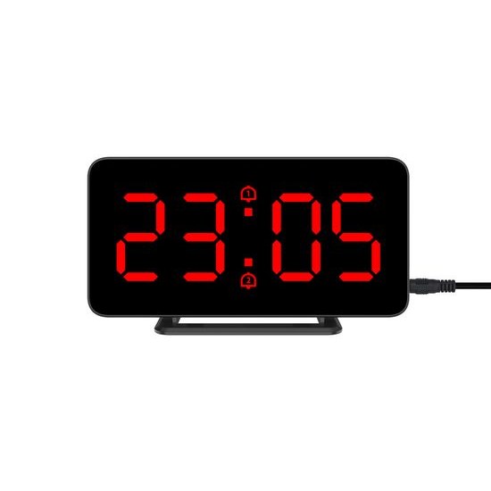 JVD SB3216.3 - Stále svítící budík včetně síťového adaptéru