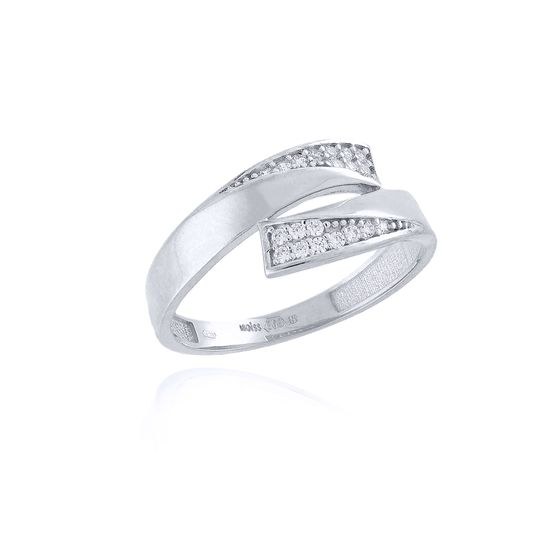 MOISS prsten z bílého zlata