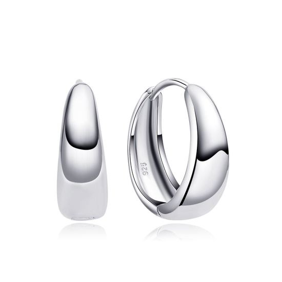 MOISS stříbrné náušnice KRUHY