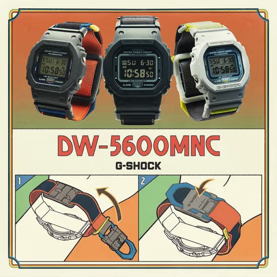 Hodinky Casio G-SHOCK DW-5600MNC-7A8ER