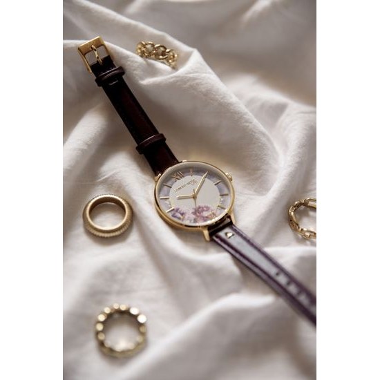 Hodinky SUNDAY ROSE Enchanted Midnight Sky Leather SUN-E06
