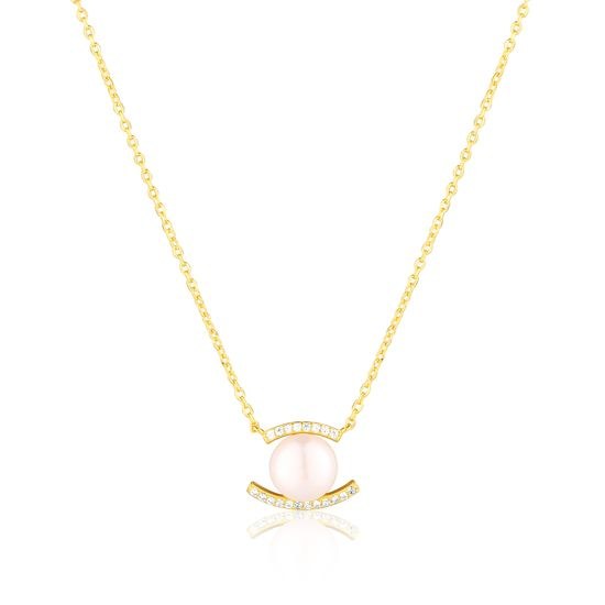 Náhrdelník JVD SVLN0820SD2GP00 stříbrný