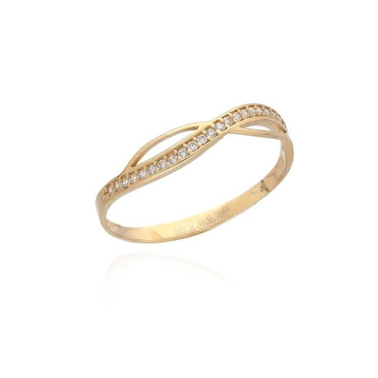 MOISS prsten ze žlutého zlata