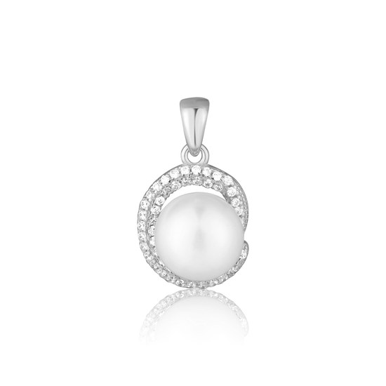 Přívěsek JVD SVLP0812SH2P100 stříbrný