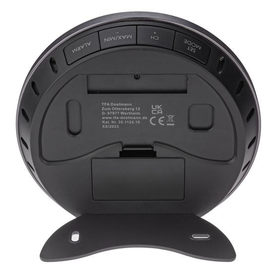 TFA 35.1124.10 - Digitální meteostanice METEOMAR - leštěný hliník