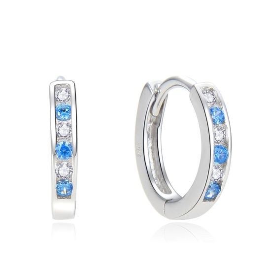 MOISS stříbrné náušnice