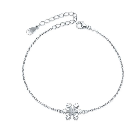 MOISS stříbrný náramek VLOČKA