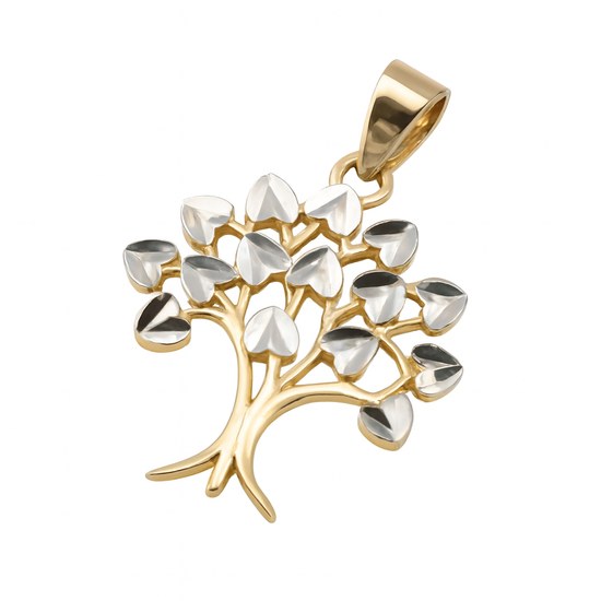 Zlatý přívěsek strom života