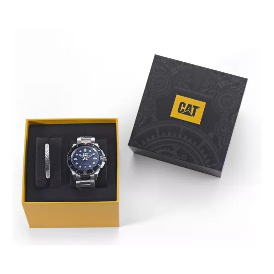 Hodinky CAT SET-QC-141-11-626 - dárkový set s náramkem