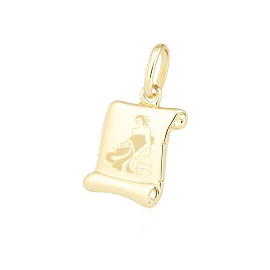 Zlatý přívěsek zvěrokruh Vodnář