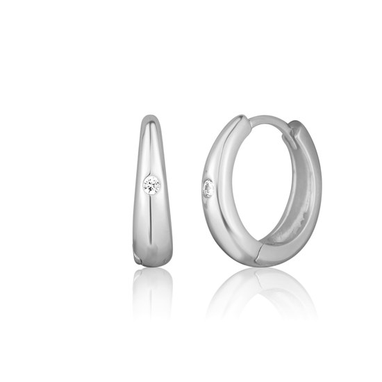 Náušnice JVD SVLE3089XH2BI00 stříbrné