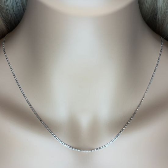 Stříbrný 925/1000 řetízek anker S1016