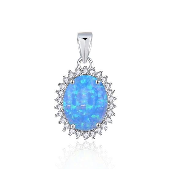 MOISS stříbrný přívěsek OPÁL