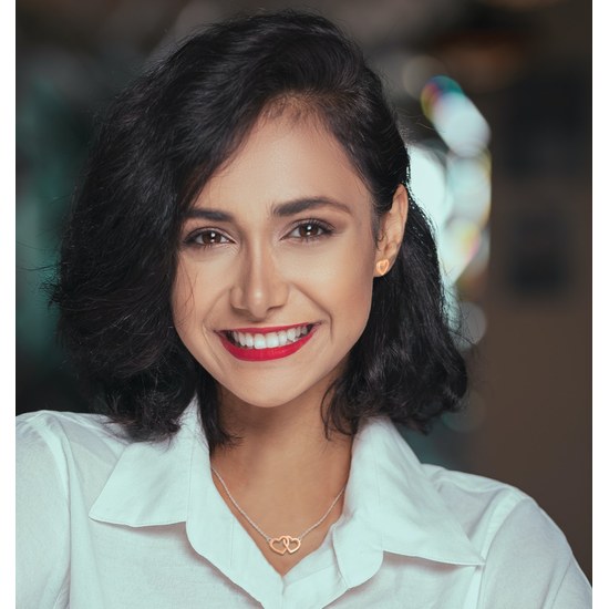 MINET Stříbrné náušnice LOVE s Rose gold srdíčky