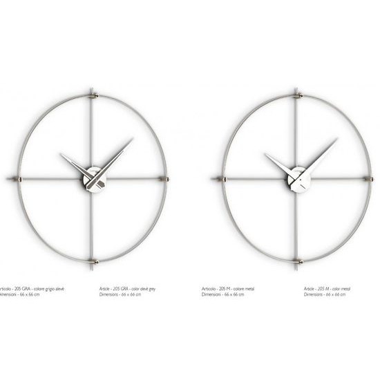 Designové nástěnné hodiny I205GRA IncantesimoDesign 66cm