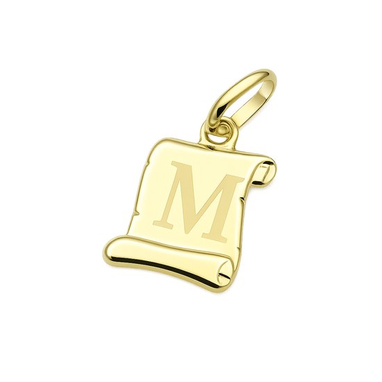 Zlatý 585/1000 přívěsek písmeno " M"