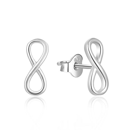 MOISS stříbrné náušnice NEKONEČNO