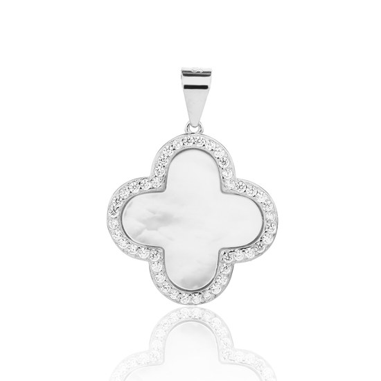 Přívěsek JVD SVLP1439XJ6BI00 stříbrný