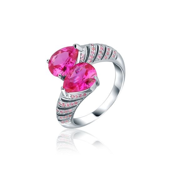 Prsten JVD SVLR0928SK6R1 stříbrný